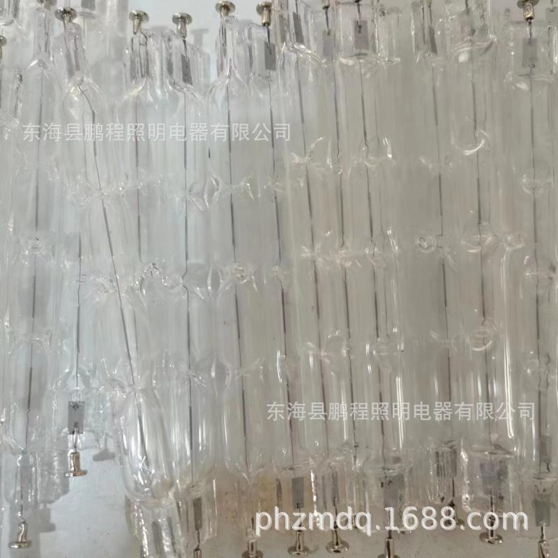 打凹C级碘钨灯管条灯R7S灯头300w500w1000w J118/189/顶试卤钨灯