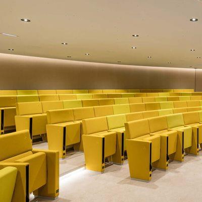 IEQ豪华场地礼堂椅排椅带写字板剧院椅报告厅座椅会议室联排椅子