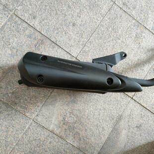 摩托车广阳好脉Gy6125鬼火乔格125女式踏车排气管消声器原装配件