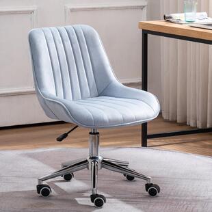 电脑椅轻奢学生家用化妆转椅可升降书桌办公椅学习前台坐椅收银柜