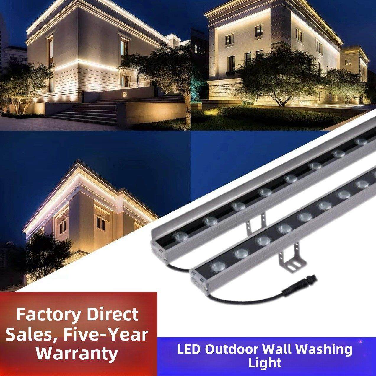 Led洗墙机户外防水彩色24V线性射灯房子外墙线性灯Dmx512,家装灯饰光源,洗墙灯,淘宝优惠券,粉丝福利购,淘宝优惠卷