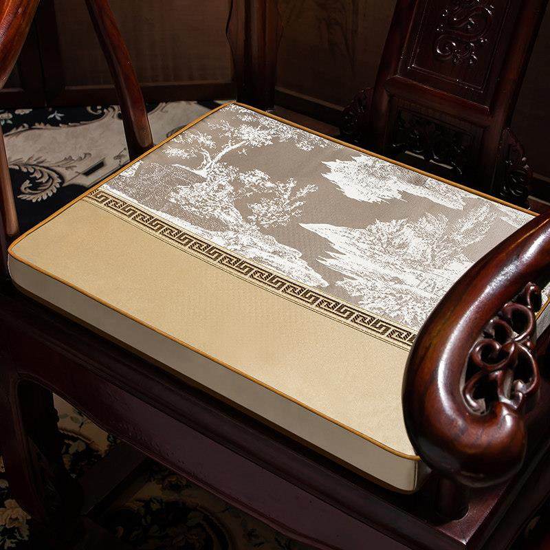 新中式茶椅坐垫红木椅子垫屁股凳子餐椅垫实木太师椅圈椅乳胶座垫,居家布艺,椅垫,淘宝优惠券,粉丝福利购,淘宝优惠卷