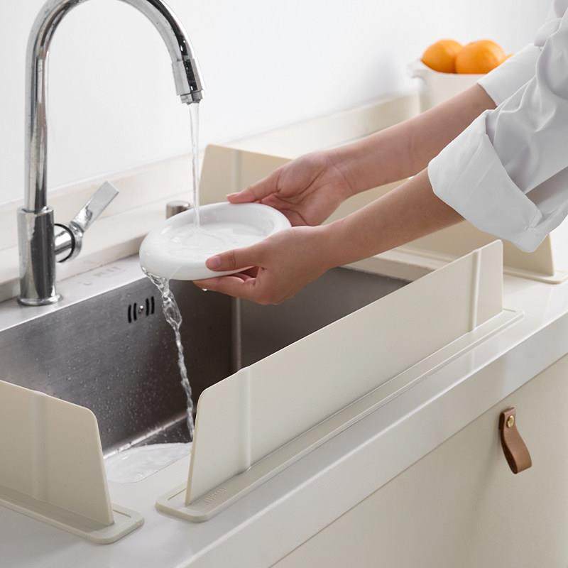 meelyhome新款水槽挡水板厨房水池挡水板防溅板卫生间硅胶挡水板,厨房/烹饪用具,其它,淘宝优惠券,粉丝福利购,淘宝优惠卷