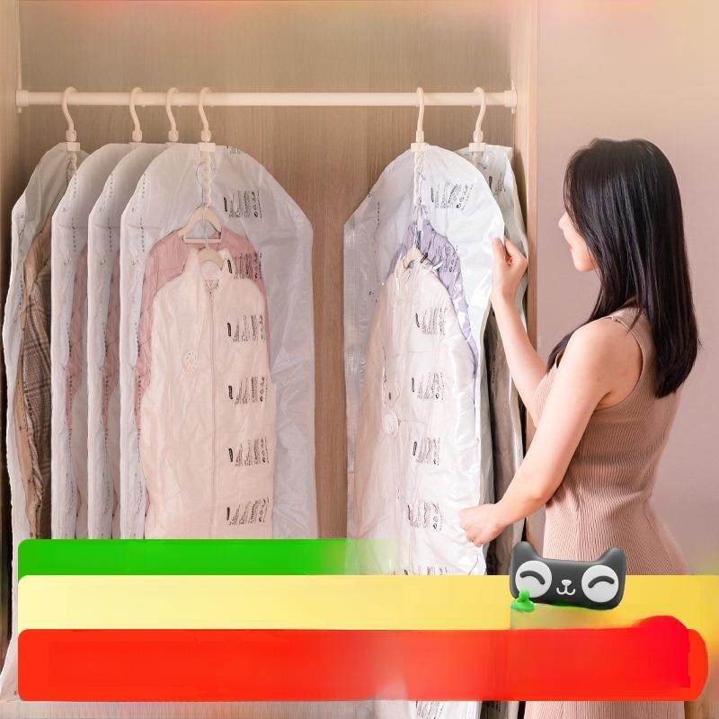 泰利羽绒服收纳袋真空压缩袋衣服大衣拉出服装专用衣柜收纳神器