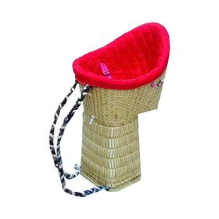 四川宝宝背篼竹编婴儿童小孩四季通用纯手工背娃娃竹编婴儿凉背篓