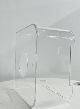 带圆孔手办收纳高透明拼装盒