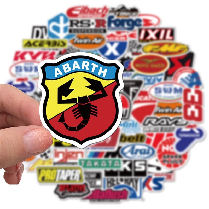 10/30/50/100Pcs Graffiti JDM Racing Car Modification Waterpr