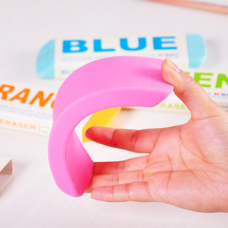 1 PC Colorful Super Huge Resin Rubber Eraser for School