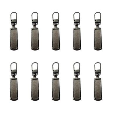 10pcs Zipper Puller Sewing Luggage Backpack Replacement