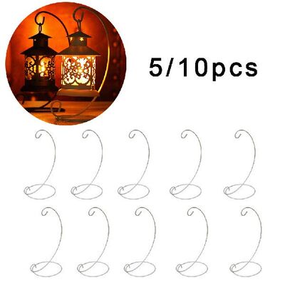 510pcs Home Decor Bauble Holder Stand Iron Stand Plant