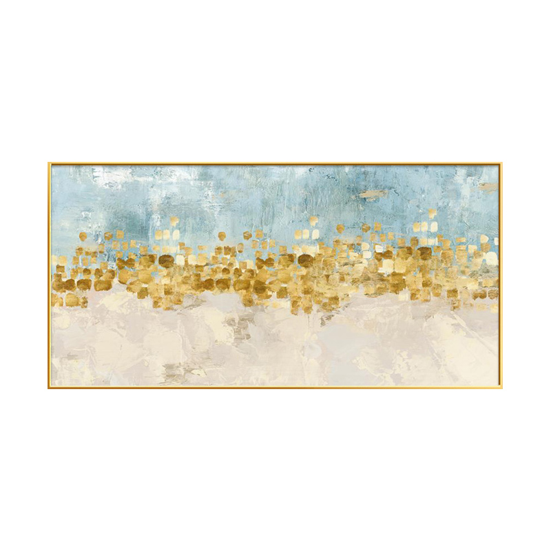 抽象发财树壁画客厅沙发背景墙装饰画现代轻奢油画餐厅挂画高级感图片