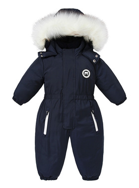 -30C 2022 Winter Baby Clothes Thicken Warm Snowsuits for Bab