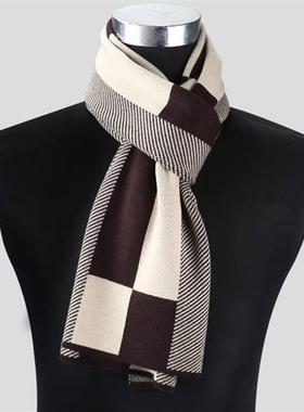 2020 Casual Cool Winter Scarves Men Scarf Warm Neckercheif B