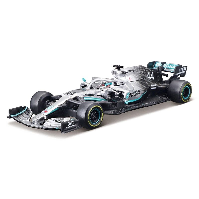 Bburago 1:43 2019 W10 #44 F1 Formula Car Static Die Cast Veh