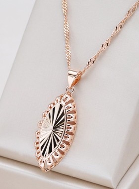 women neckl 23 pendant hollow gold ethnic vintage jewelry