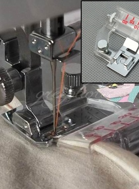 Adjustable Bias Tape Binding Foot Snap On Presser Foot For B