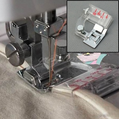 Adjustable Bias Tape Binding Foot Snap On Presser Foot For B