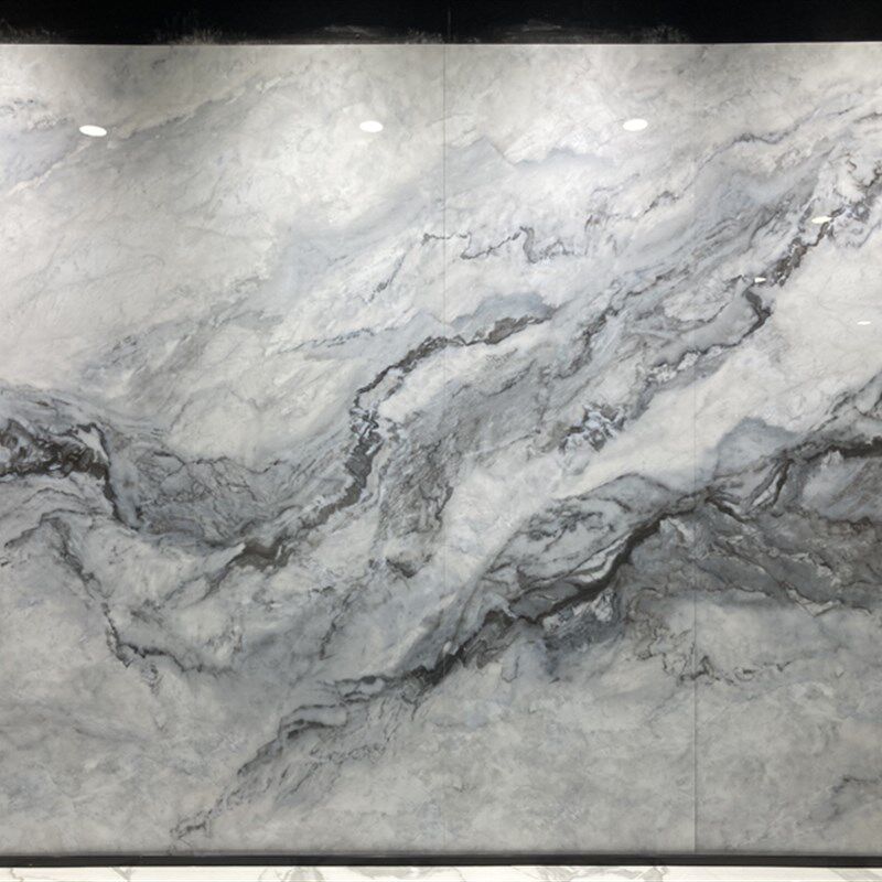 岩板800x2600连纹大板材全屋陶瓷客厅沙发轻奢大理石电视背景墙