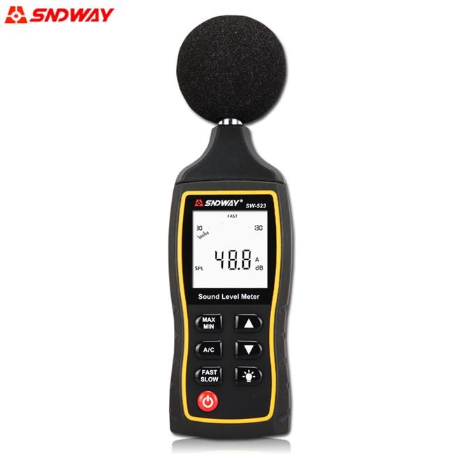 促sw523数字噪音计 高精度分贝仪声级计噪音测试检测sw524专用