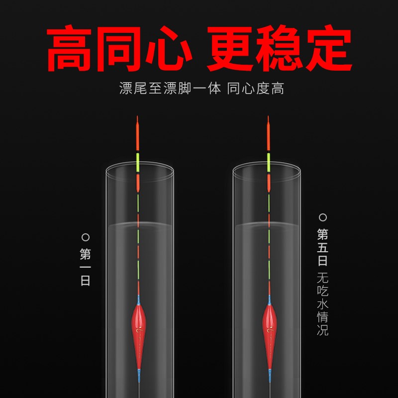 超醒目加粗尾鱼漂纳米漂草鱼鲤鱼近视浮漂远投大物水库野钓渔漂