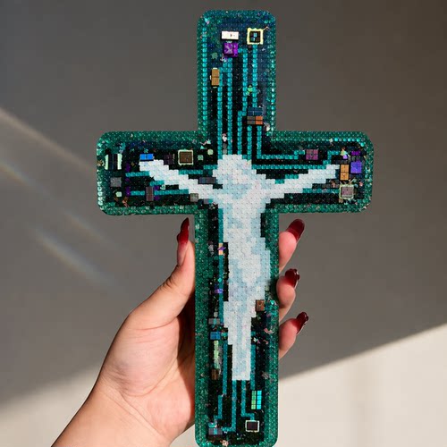 拼豆赛博时代硅晶片PCB工具包