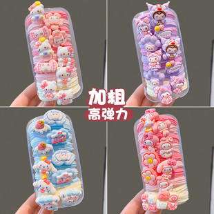 儿童卡通可爱发绳宝宝库洛米不伤发高弹力皮筋女童高马尾发圈头绳