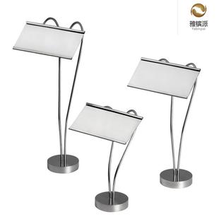 不锈钢餐牌架菜牌夹餐厅自助餐台号牌婚礼桌牌宴会桌号立牌台卡架