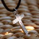 项链 小众设计感hiphop美式 日暮里2025新款 礼物十字架999纯银吊坠
