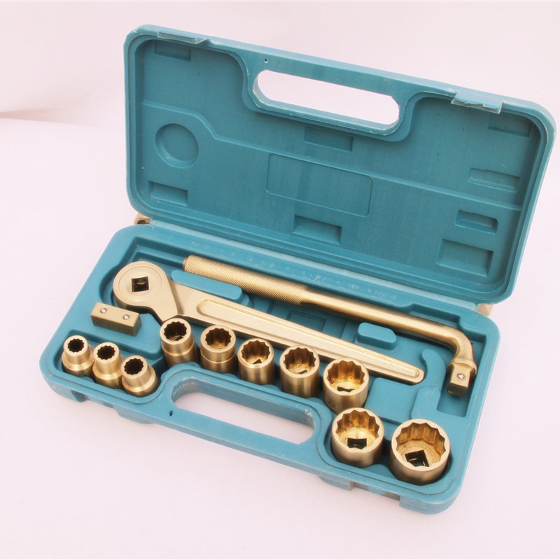 防爆工具 防爆铝青铜套筒扳手17件28件32件套 防爆组合工具套装
