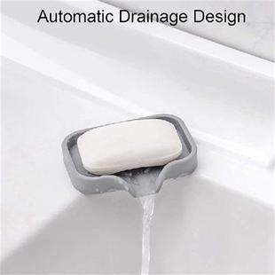 Silicone Kitchen Soap Tray,Silicone Bathroom Soap Dish For