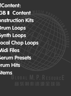 S107 Slap House Vol.1 (HighLife Samples)采样音乐制作音源编曲