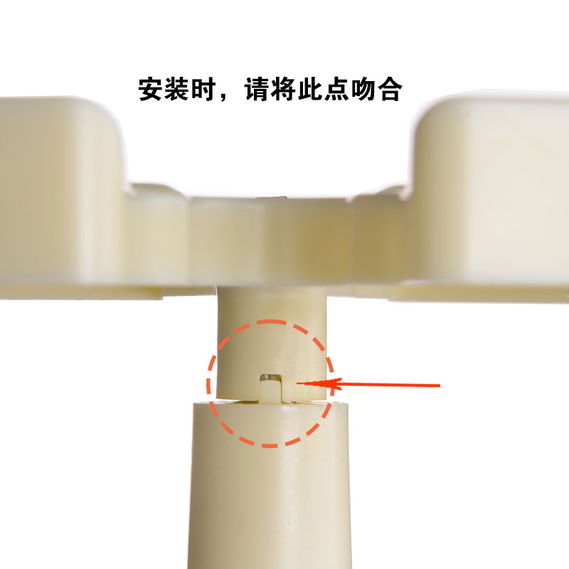 好货多用圆盘移液器架6支可拆卸旋转移液枪架刻度吸管架塑料移液
