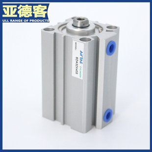 好货亚德客薄型气缸SDA20/25/32/40X5X10X15X20X25X30X40X50X60X7