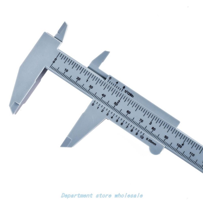 150mm Plastic Measure Vernier Caliper Ruler For Permanent Ma