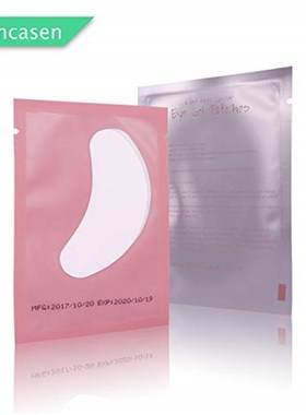 Voncasen 100 Pairs Set Gel pads for eyelash extensions  Comf