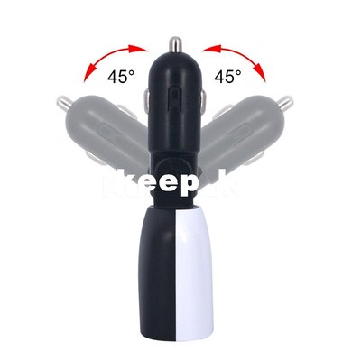 Universal Dual usb Car Charger Adapter 5V 3.4A voltme