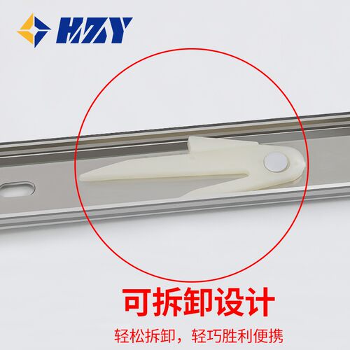 好货三节滑轨加厚抽屉轨道不锈钢静音滚珠滑道家用侧装缓冲滚珠导