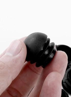 12Pcs Plastic Round pipe plug 16-50mm tube End Caps non slip