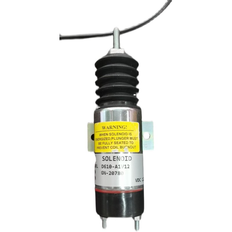 好货D610-A1V12/V24柴油机发动机停机熄火电磁阀 DC 停机电磁铁
