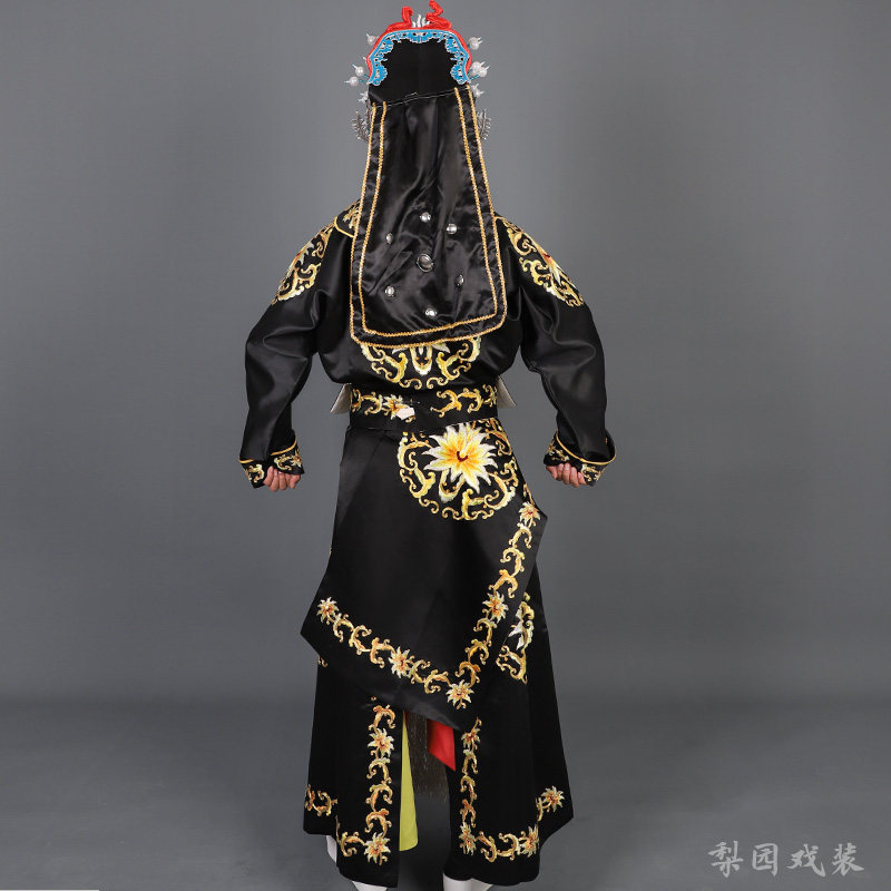 好货戏曲京剧越剧大武生 武将团花剑衣 古装演出服装影视将军戏服