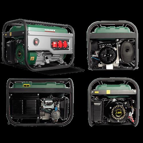 3kw汽油发电机1/3/5/8/10千瓦家用小型单相220v380v应急三相