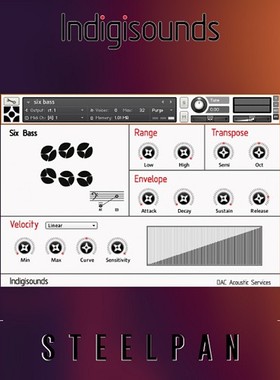 Indigisounds Steelpan Samples西印度氛围乐器音色库kontakt音源