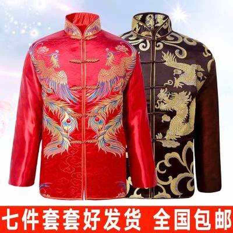 好货寿衣女全套唐装中式白事生日过世衣服老人冲喜奶奶年轻过寿