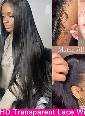 serwell Lace Front Wigs Human Hair 13x4 Straight HD Lace Fro