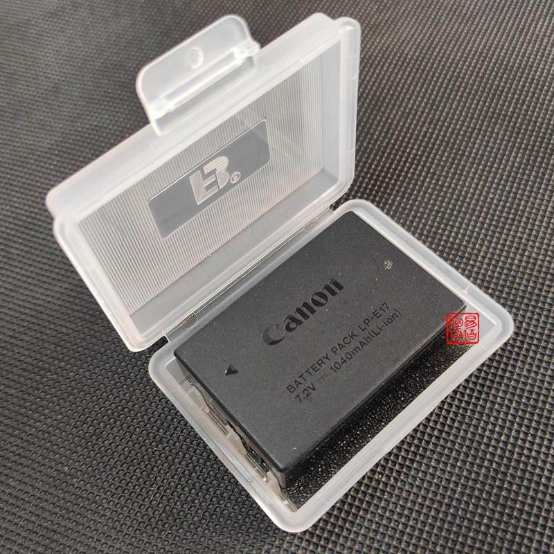 LP-E17电池盒收纳适用佳能单反EOS77D RP 200D 850D 760D R50 M3