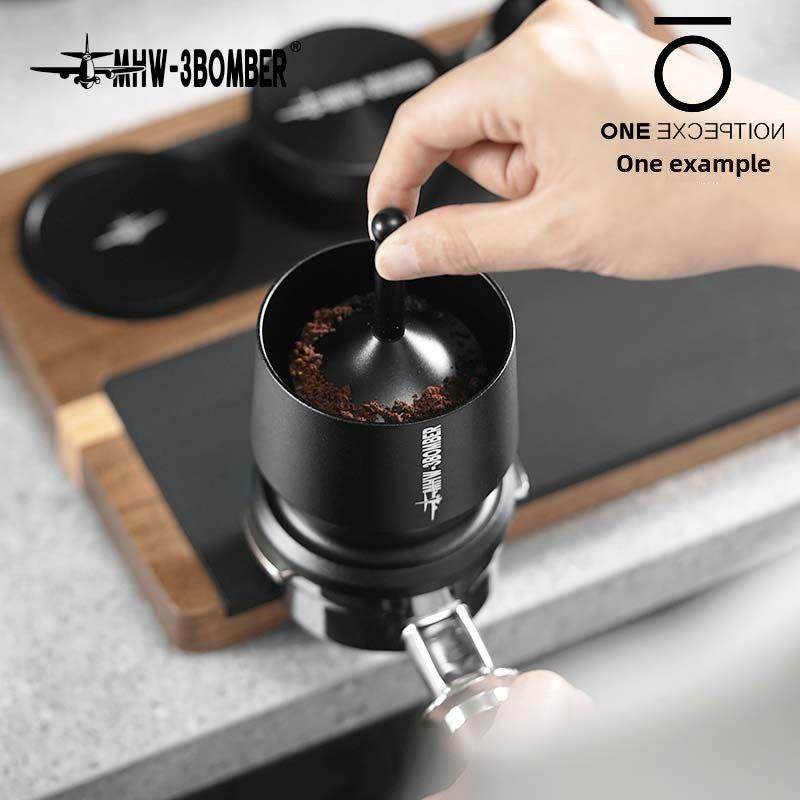 轰炸机Mhw粉末滴管咖啡研磨机Wbc咖啡杯手冲均匀布粉防溢防静电58