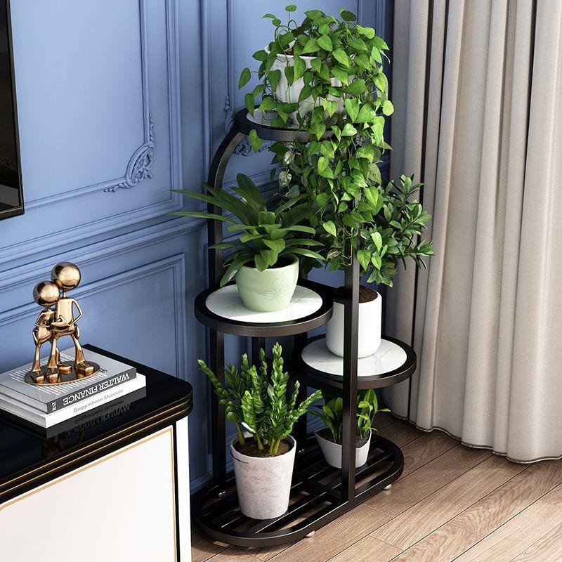 轻奢花架子客厅落地式多层室内阳台装饰花盆置物架多肉绿萝植物架