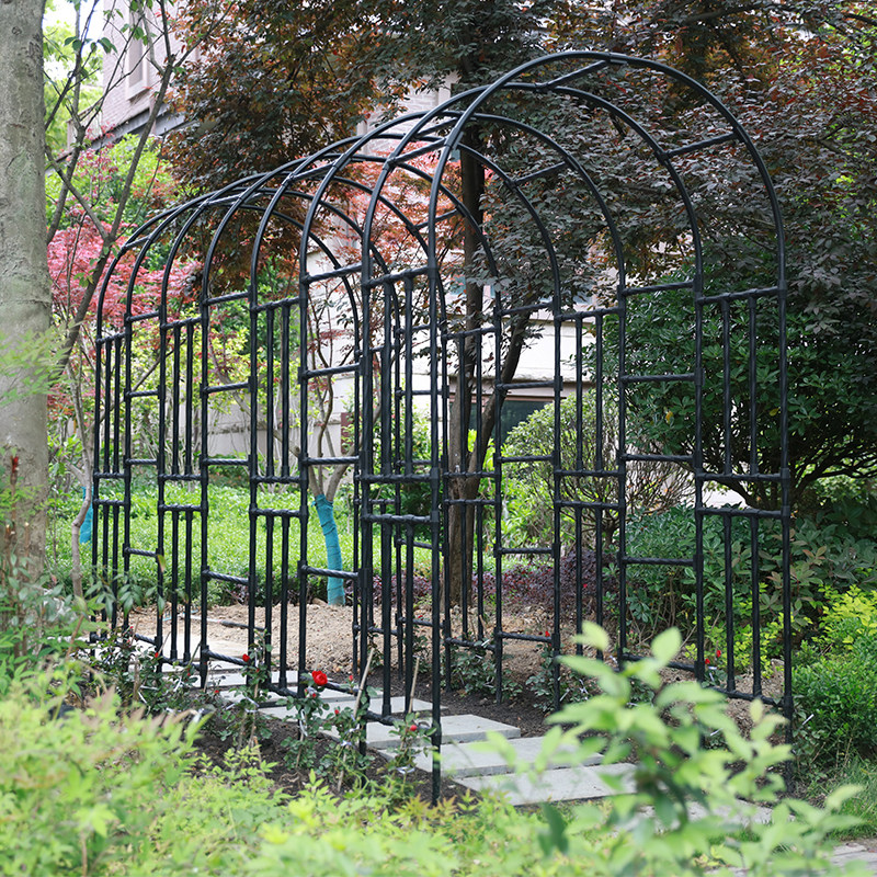 拱门花架爬藤架月季铁艺花园花支架庭院藤架户外室外阳台葡萄架子,鲜花速递/花卉仿真/绿植园艺,花架,淘宝优惠券,粉丝福利购,淘宝优惠卷