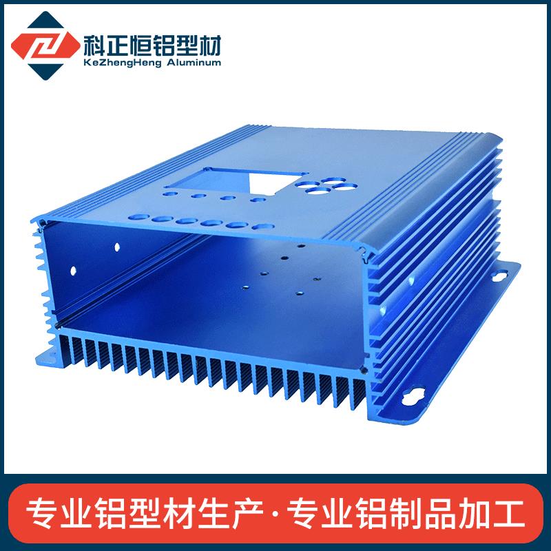 铝合金外壳控制器外壳加工电子散热器电源铝外壳铝型材开模定制