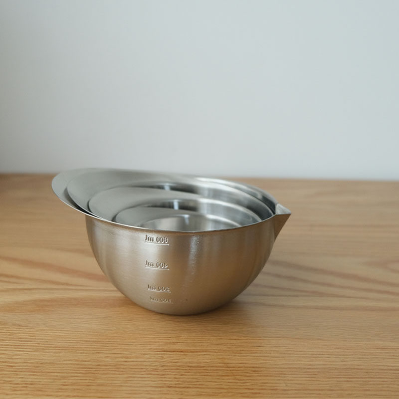 304不锈钢18/10调料碗带刻度酱料碗有导流嘴备料碗打蛋碗,厨房/烹饪用具,配菜/备菜盘,淘宝优惠券,粉丝福利购,淘宝优惠卷